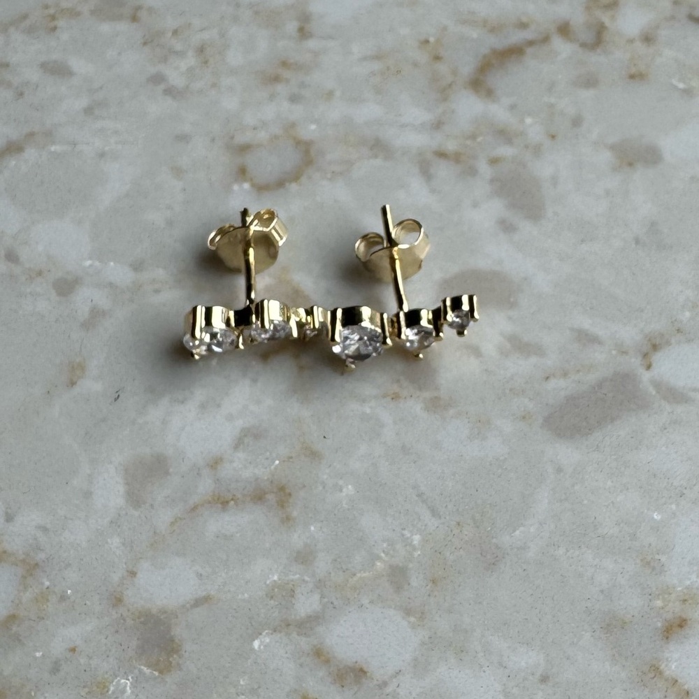NWOT Shashi Constellation Earrings - Picture 4 of 5